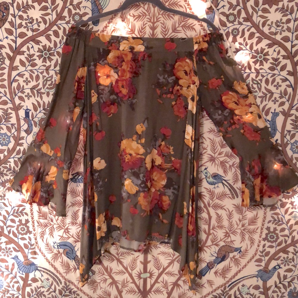 Blu Pepper Off Shoulder Top